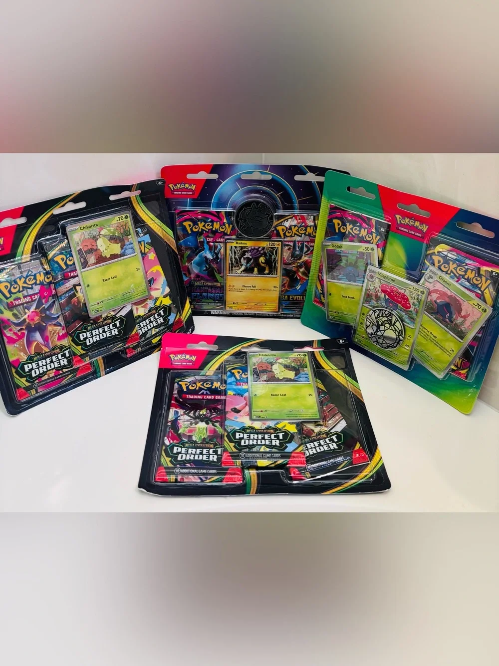 Pokemon Blister Pack Bundle x 4